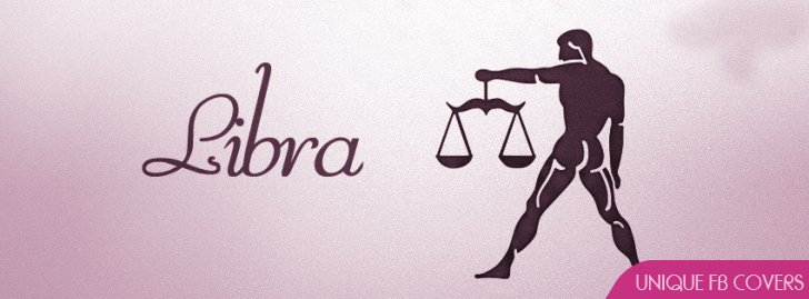 Libra Symbol Facebook Cover
